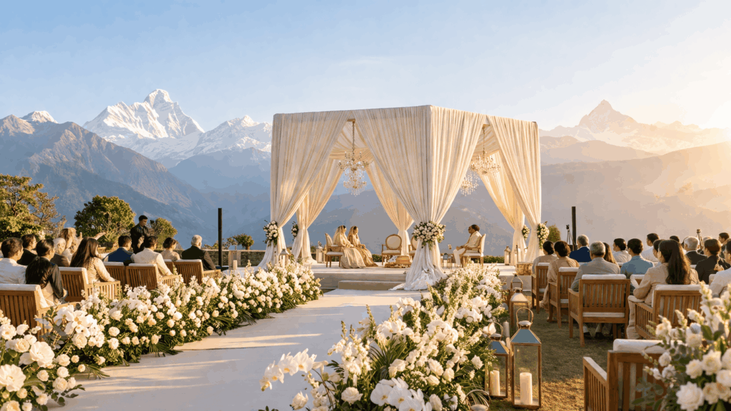 Your Dream Wedding,  Front of the Mountains